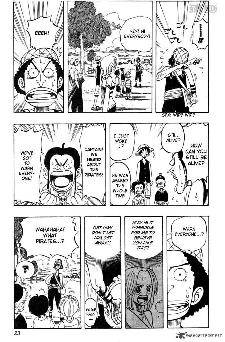 One Piece Chapter 27 - Page 22 in English