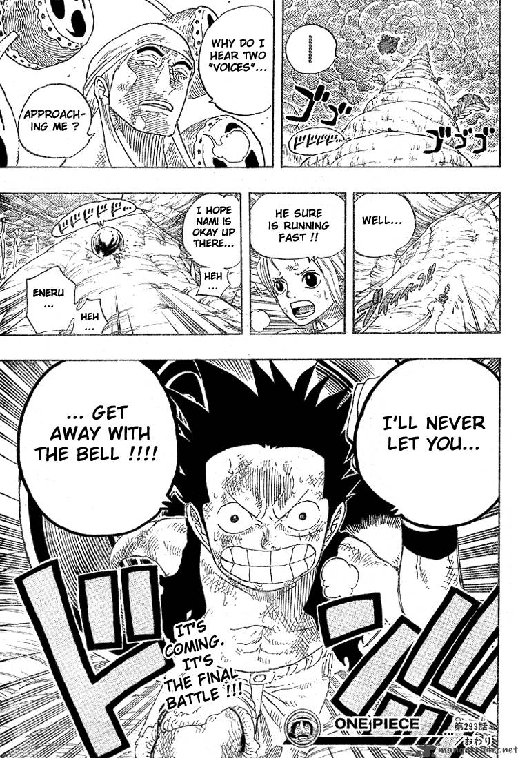 One Piece Chapter 293 - Page 17 in English
