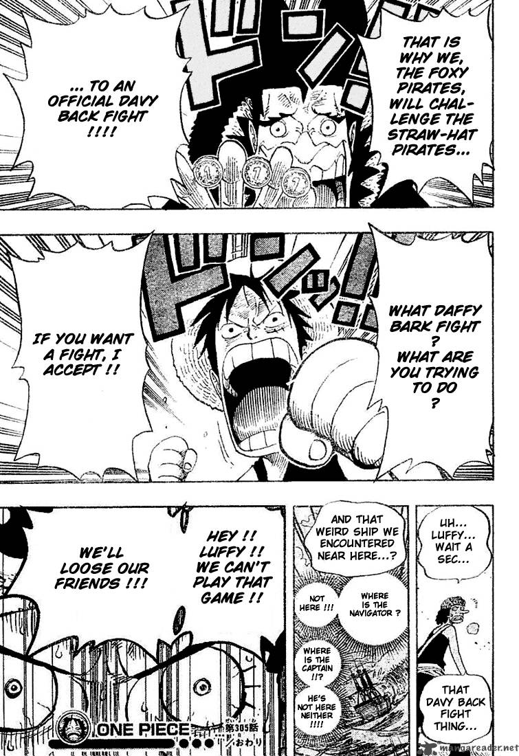 One Piece Chapter 305 - Page 18 in English