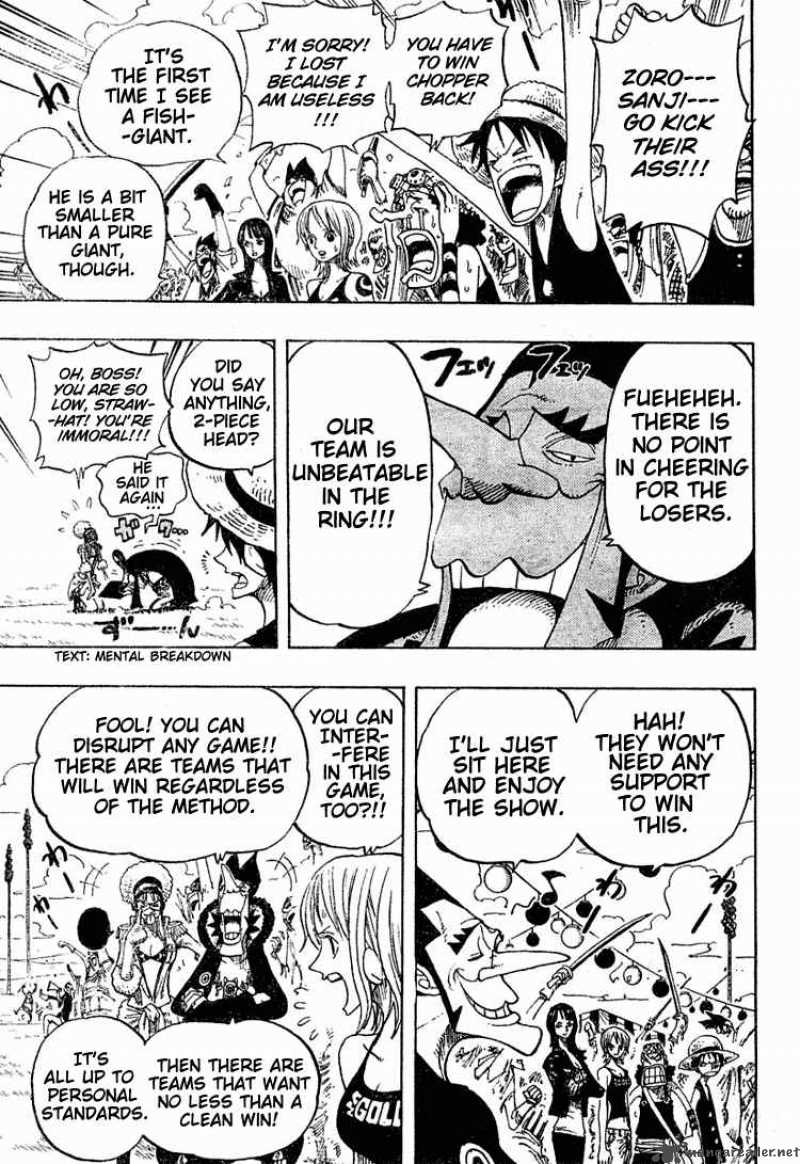 One Piece Chapter 310 - Page 4 in English