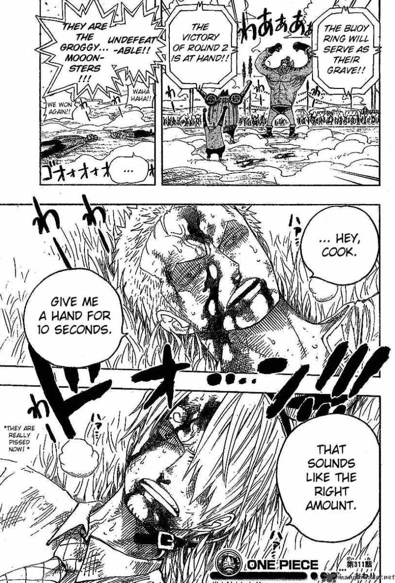 One Piece Chapter 311 - Page 19 in English