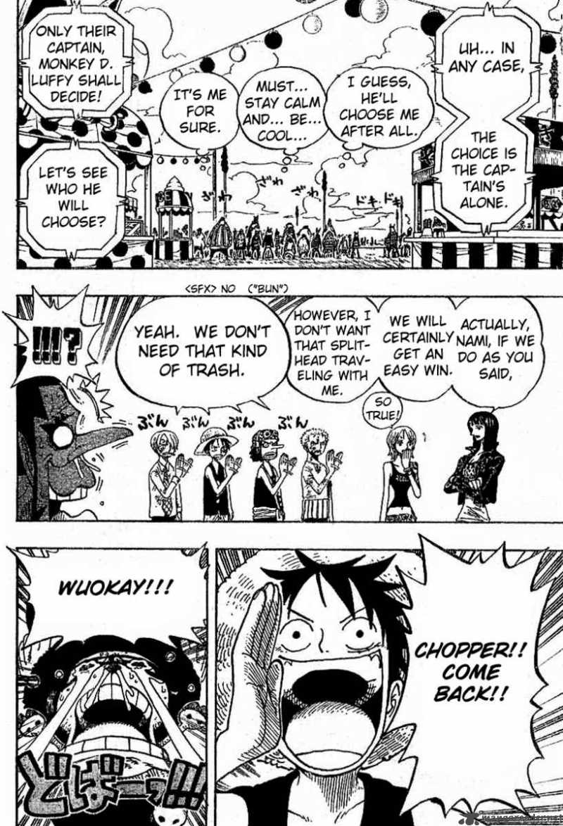One Piece Chapter 313 - Page 8 in English