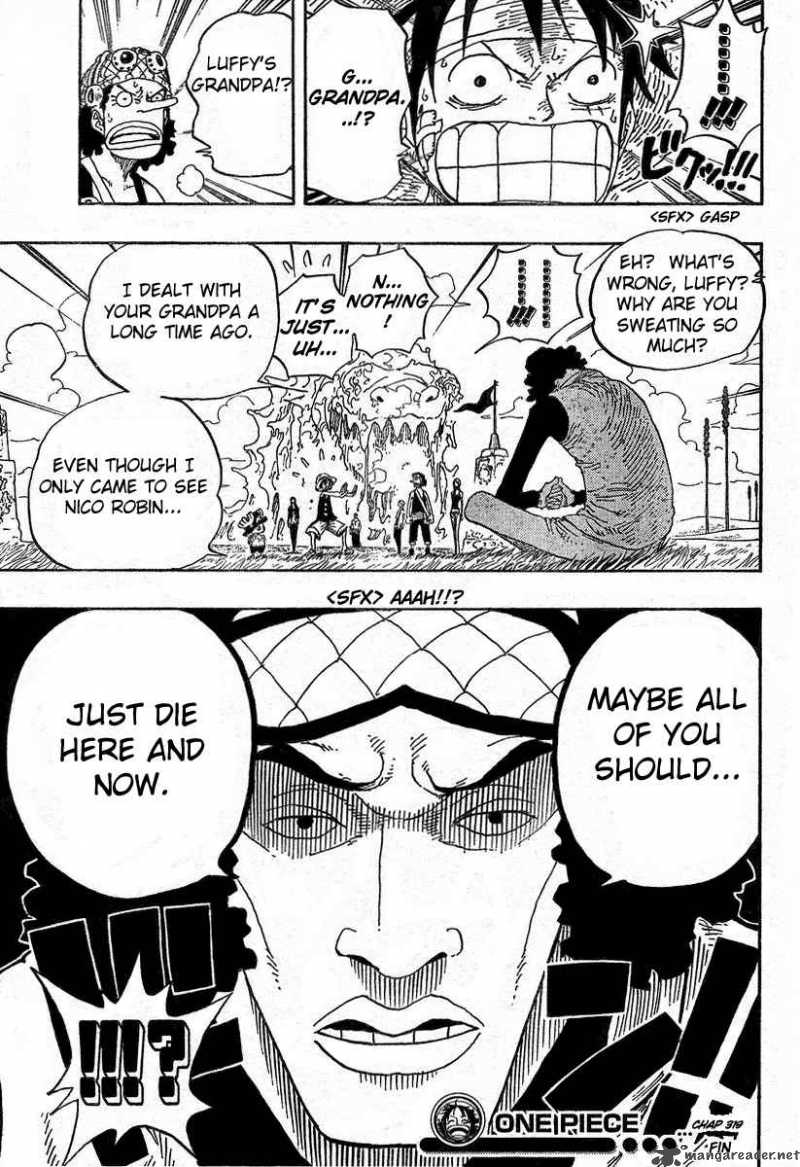 One Piece Chapter 319 - Page 18 in English