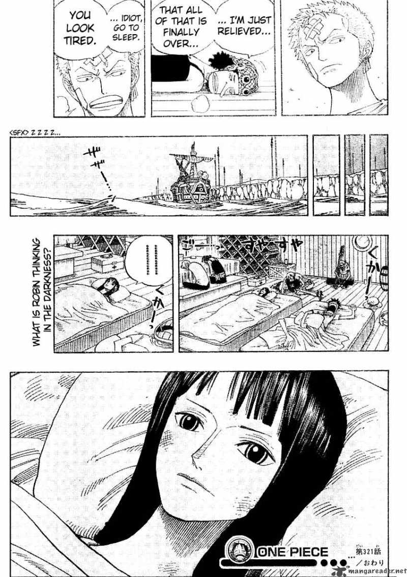 One Piece Chapter 321 - Page 18 in English