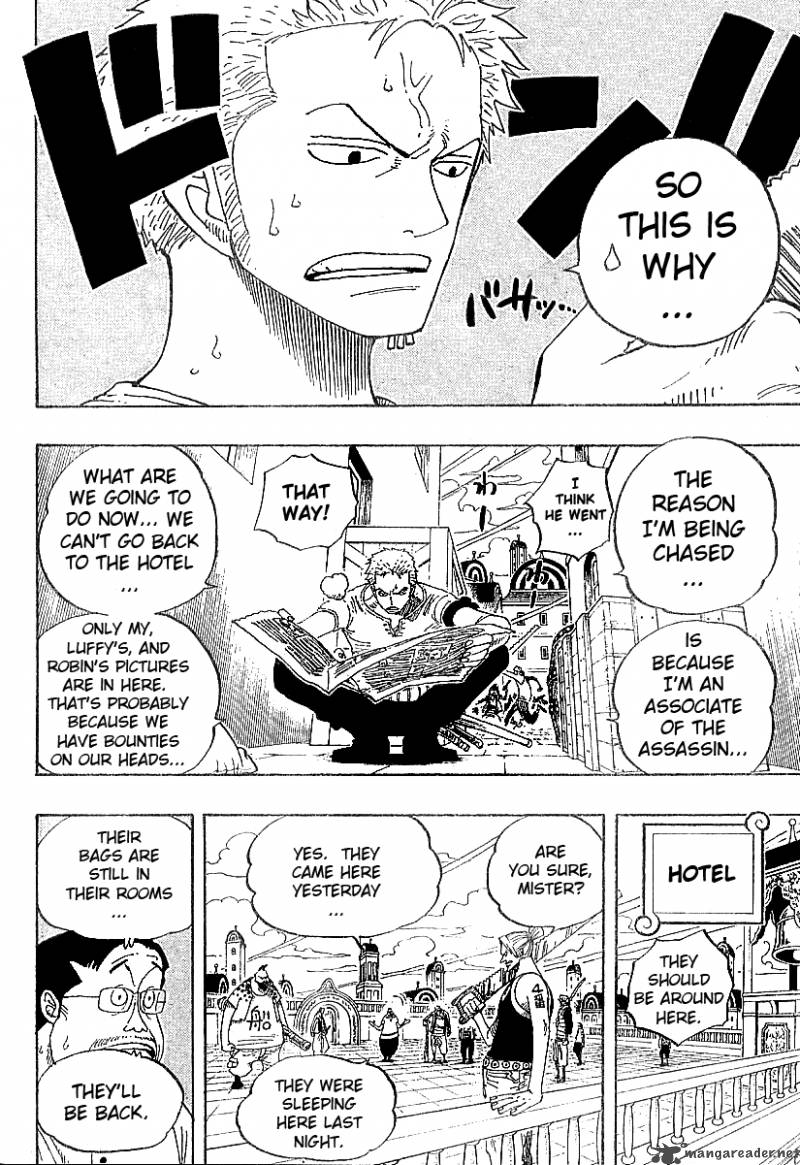 One Piece Chapter 340 - Page 6 in English