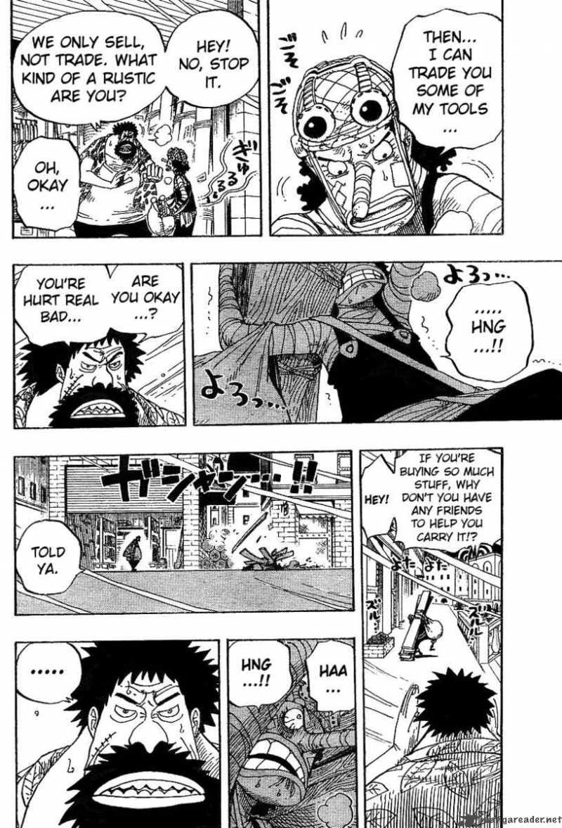 One Piece Chapter 341 - Page 8 in English