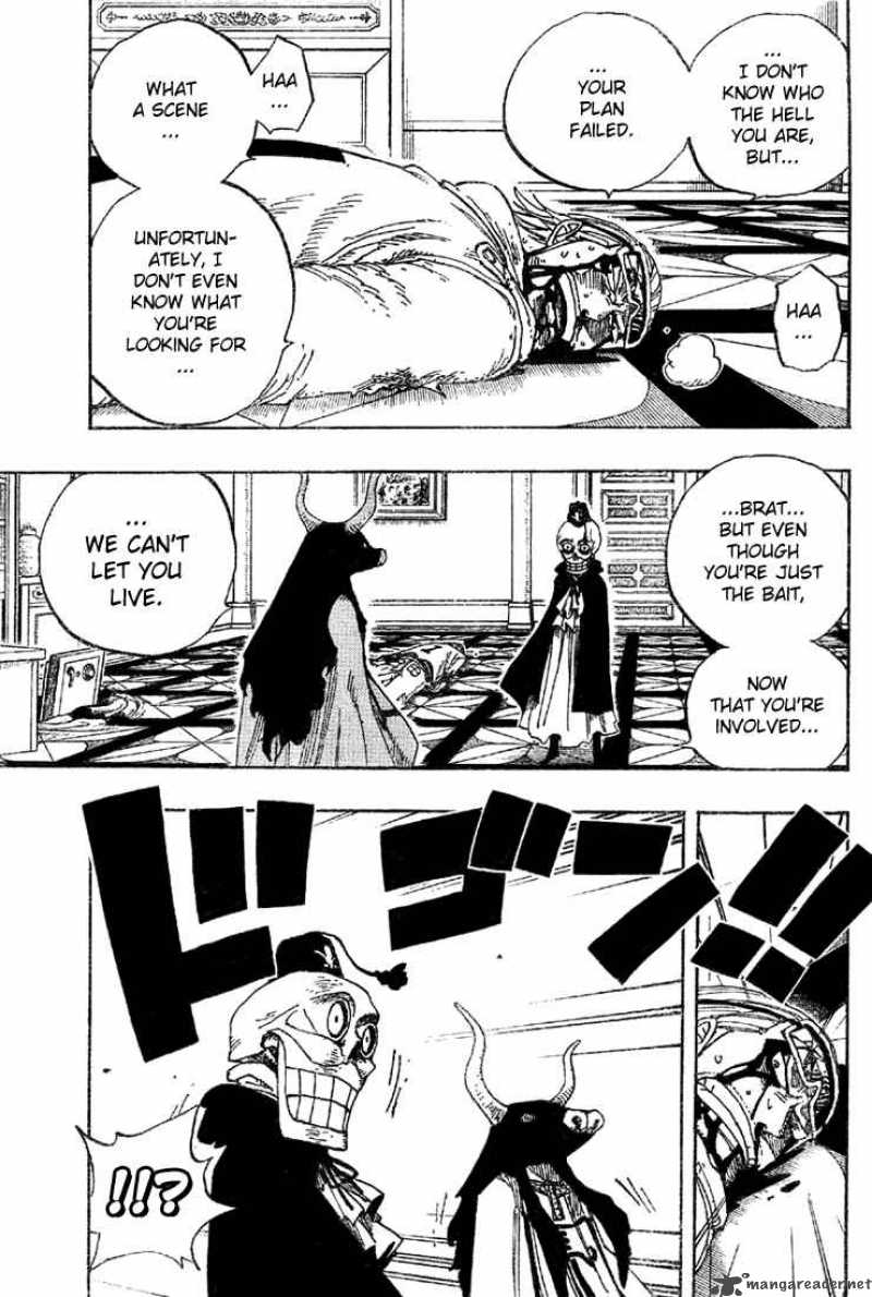 One Piece Chapter 345 - Page 3 in English