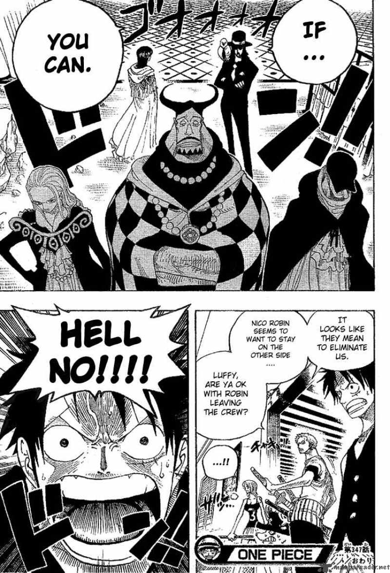 One Piece Chapter 347 - Page 18 in English