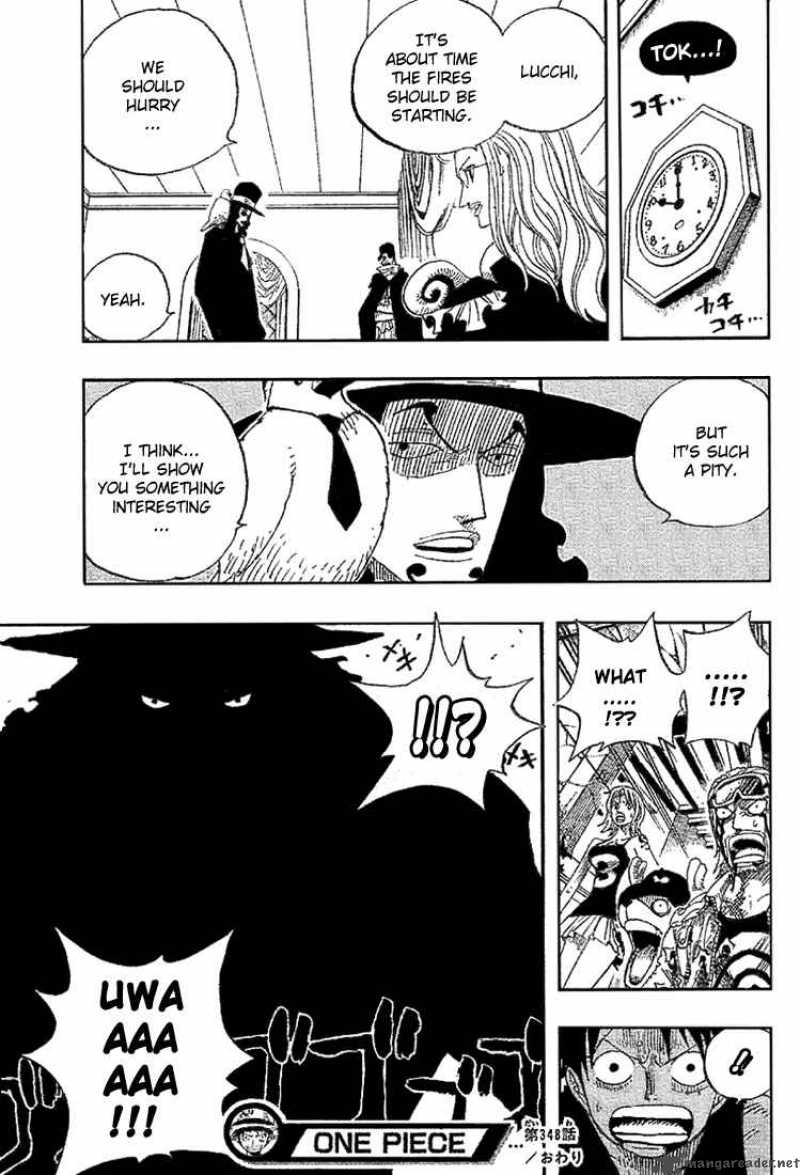 One Piece Chapter 348 - Page 19 in English