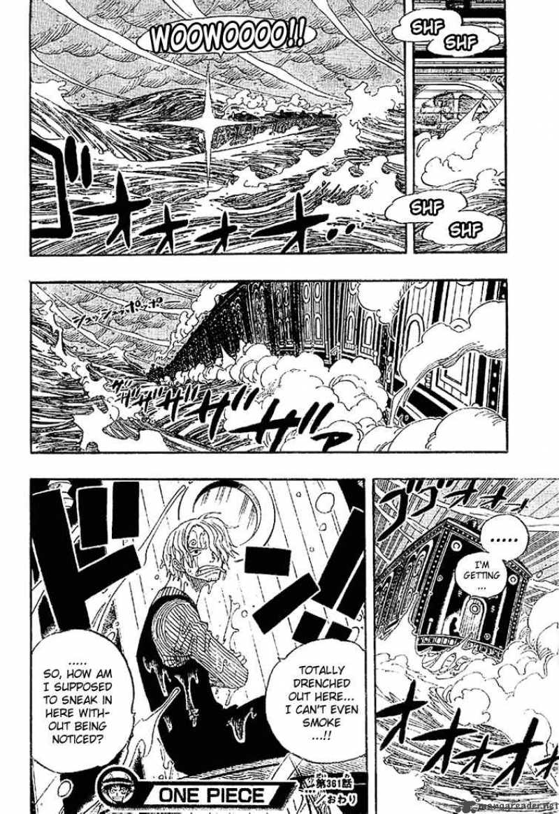 One Piece Chapter 361 - Page 18 in English
