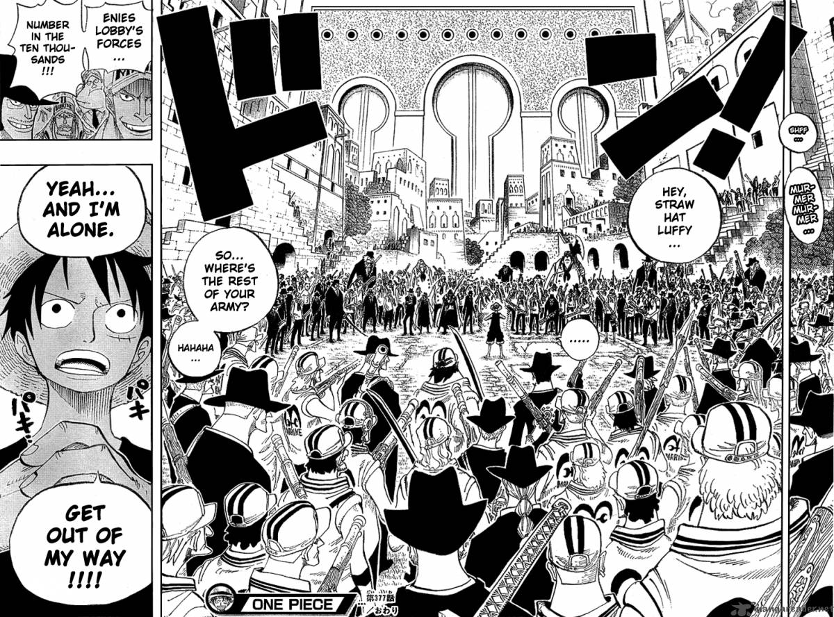 One Piece Chapter 377 - Page 16 in English