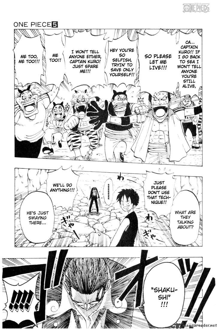 One Piece Chapter 38 - Page 17 in English