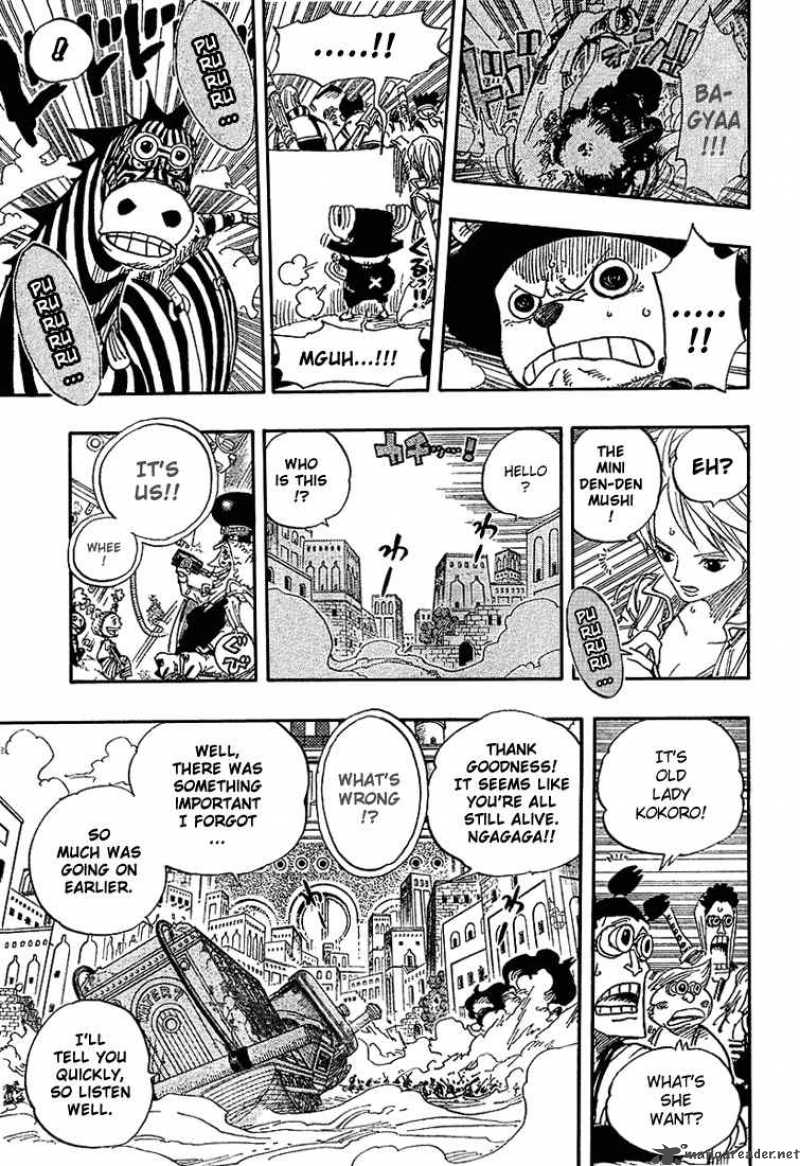 One Piece Chapter 384 - Page 11 in English