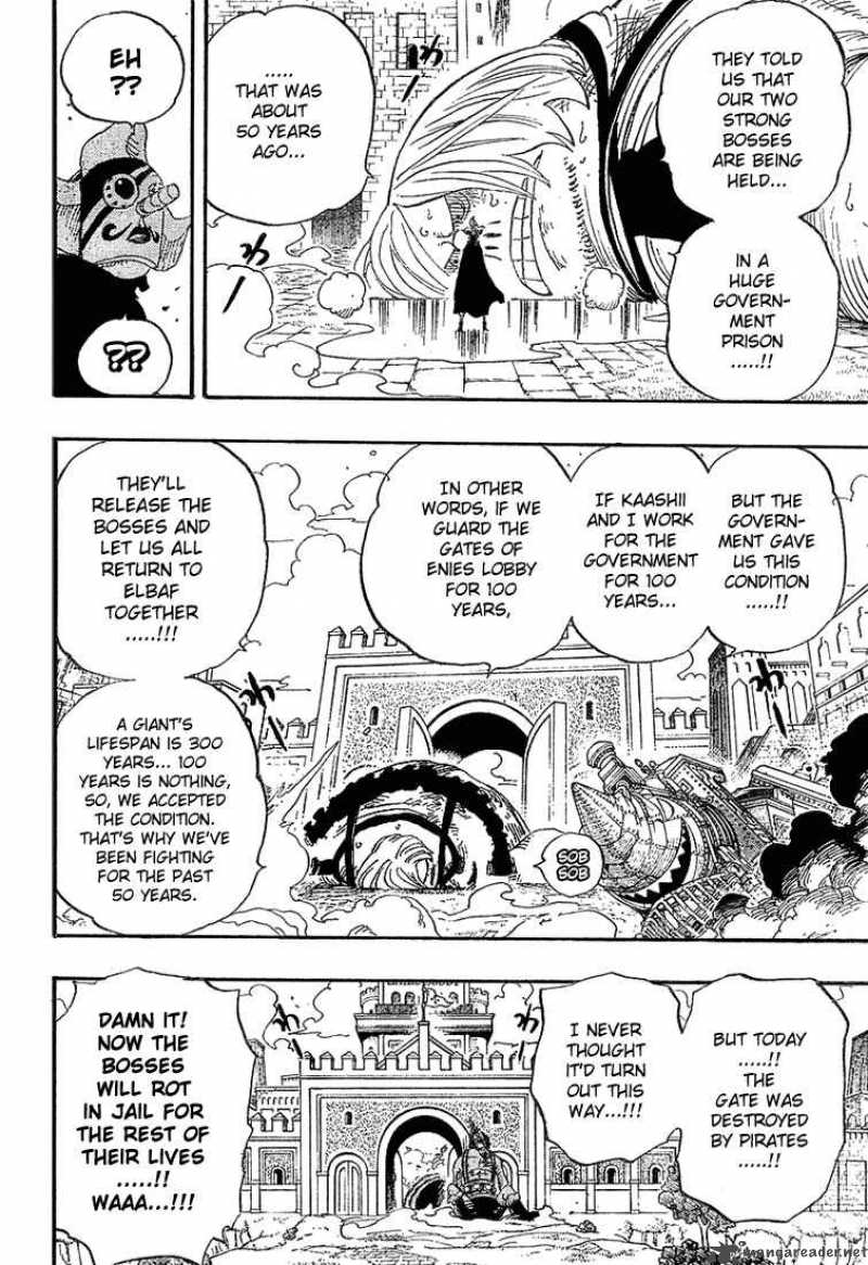 One Piece Chapter 384 - Page 6 in English