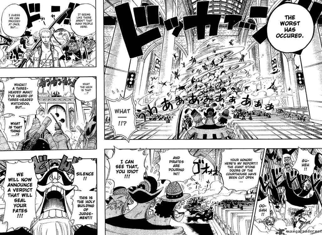 One Piece Chapter 387 - Page 3 in English