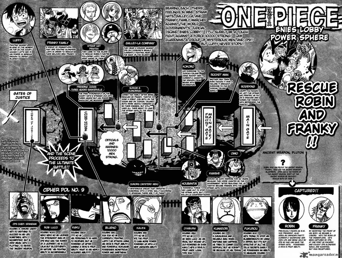 One Piece Chapter 388 - Page 19 in English