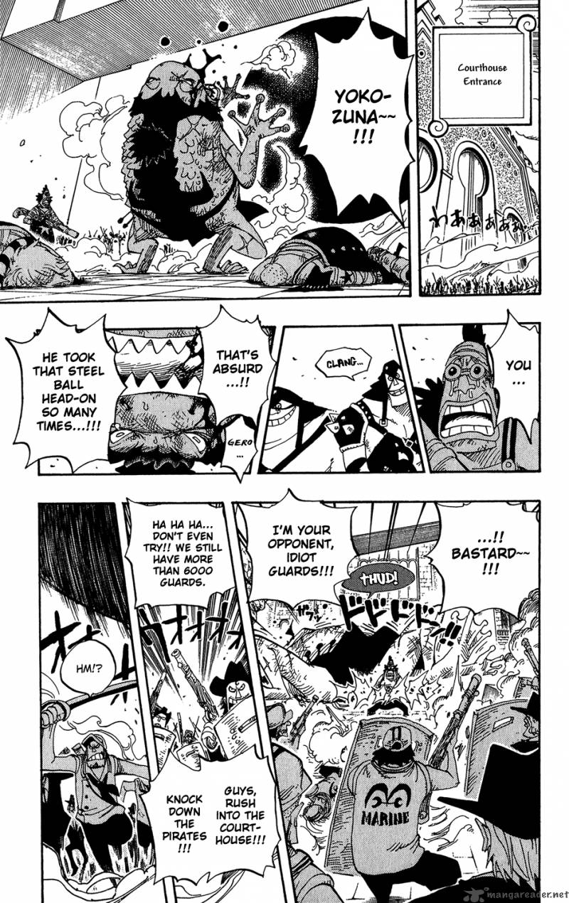 One Piece Chapter 390 - Page 9 in English