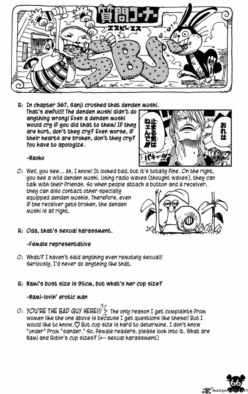 One Piece Chapter 391 - Page 20 in English