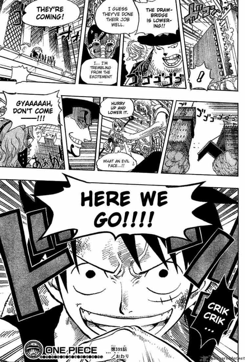One Piece Chapter 398 - Page 18 in English