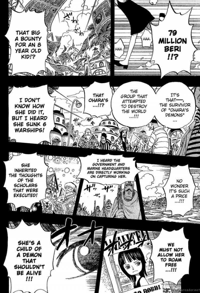 One Piece Chapter 398 - Page 4 in English