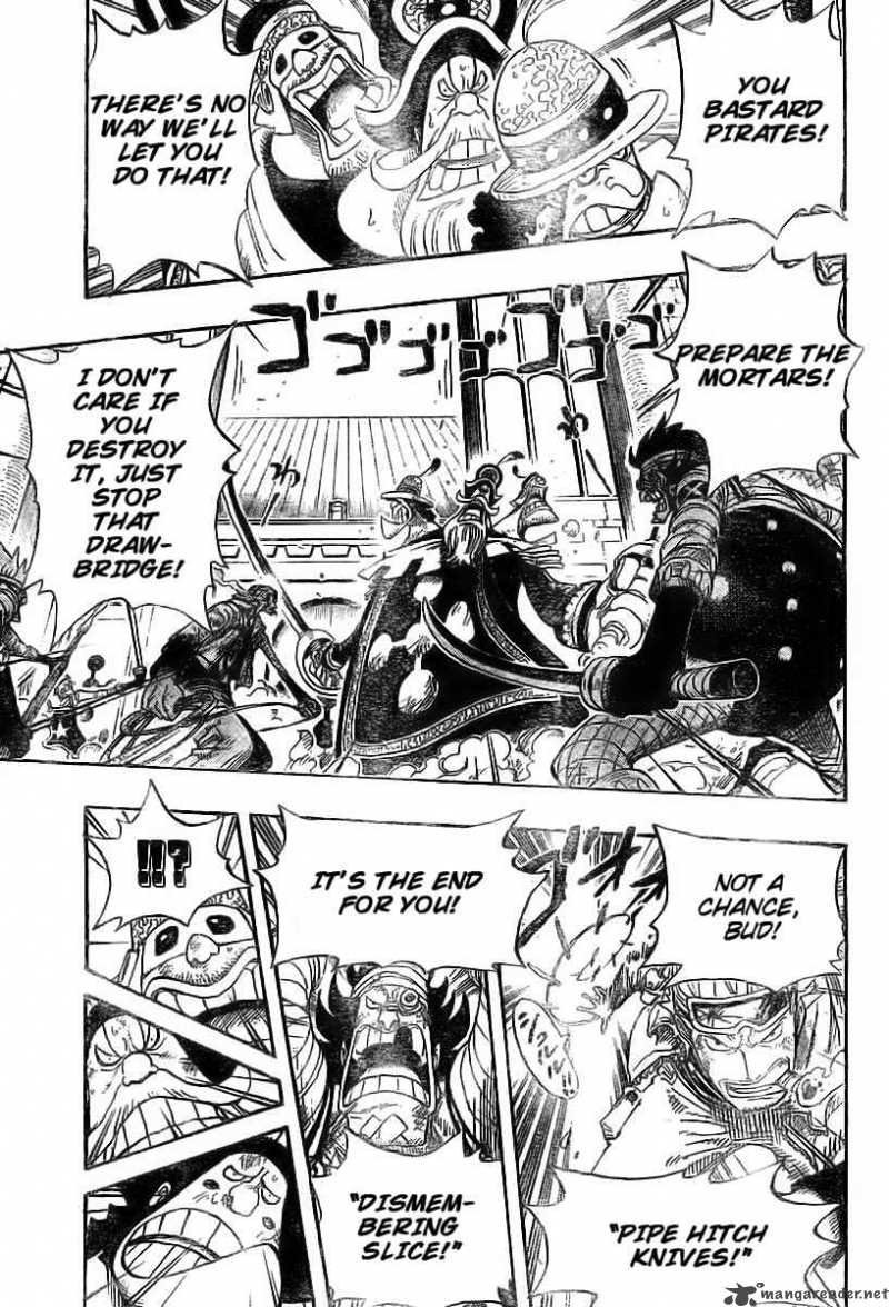 One Piece Chapter 399 - Page 4 in English