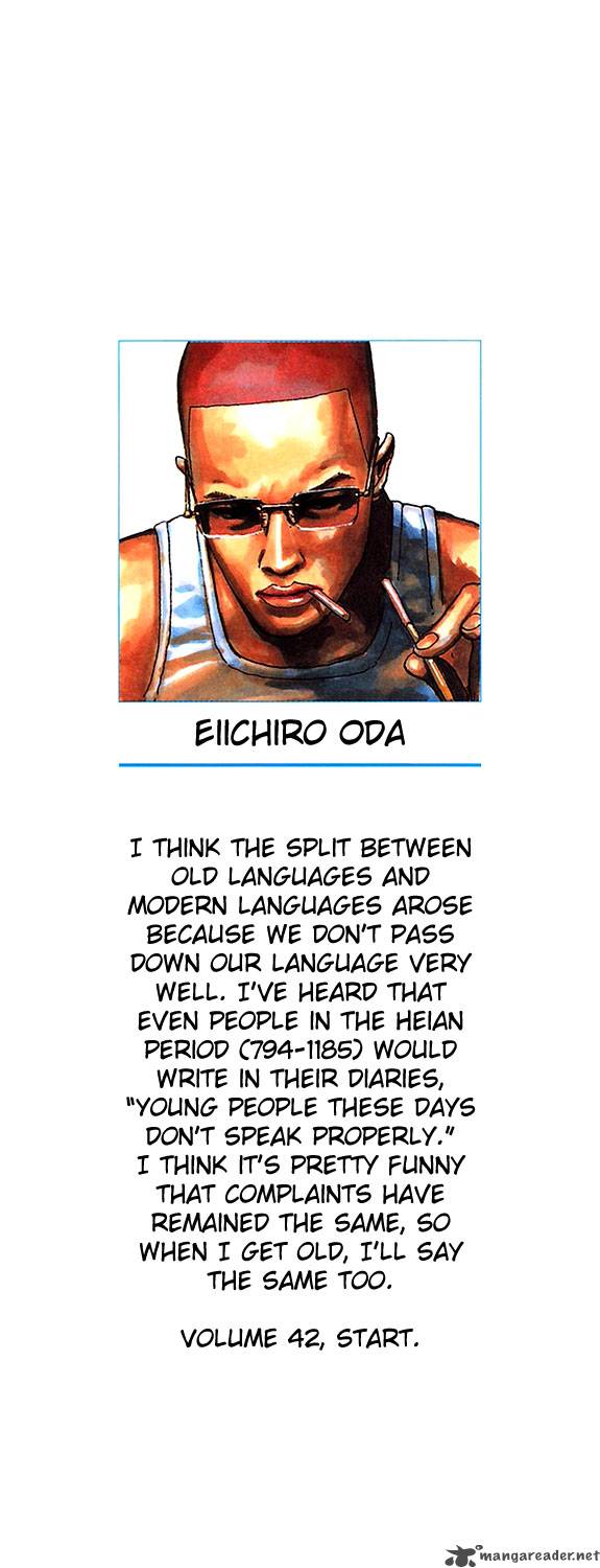 One Piece Chapter 400 - Page 3 in English