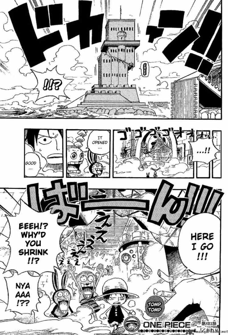 One Piece Chapter 403 - Page 19 in English