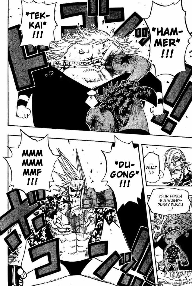 One Piece Chapter 404 - Page 8 in English