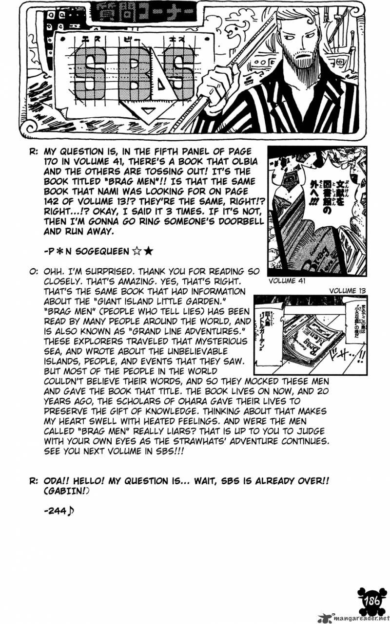 One Piece Chapter 408 - Page 19 in English