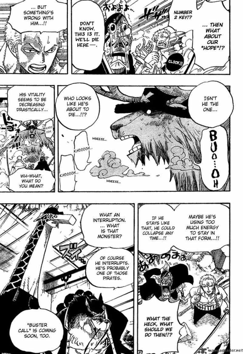 One Piece Chapter 412 - Page 14 in English