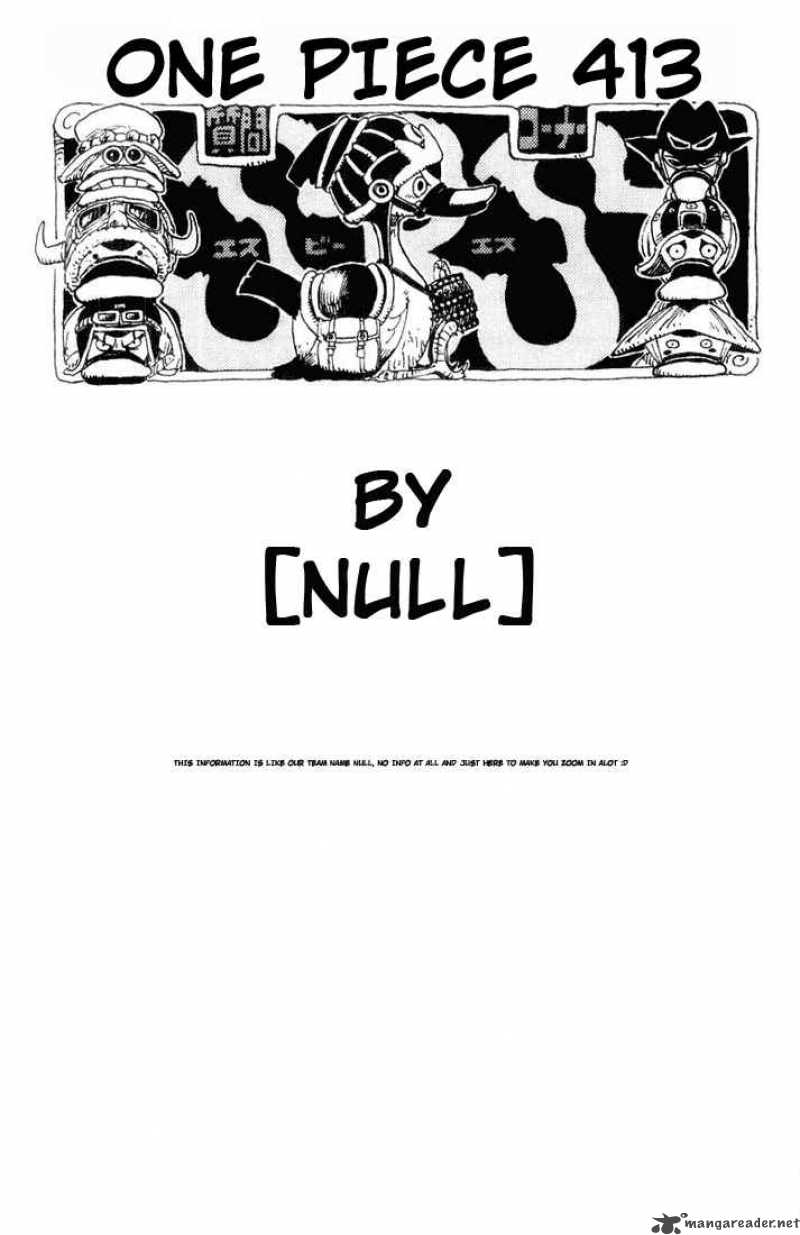 One Piece Chapter 413 - Page 19 in English