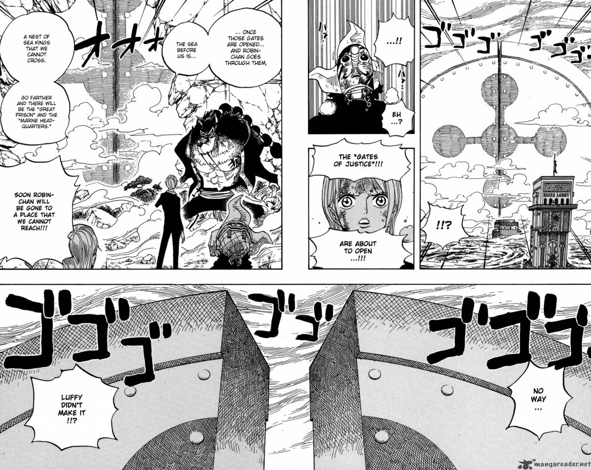 One Piece Chapter 414 - Page 4 in English
