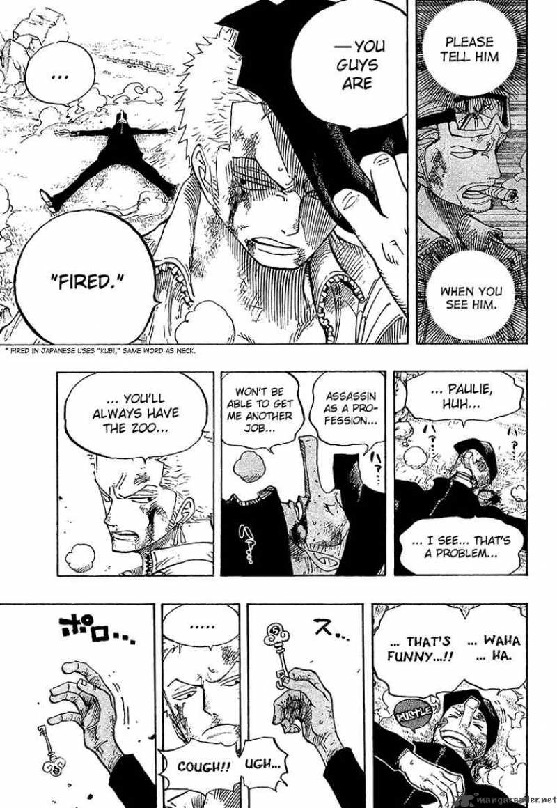 One Piece Chapter 418 - Page 3 in English
