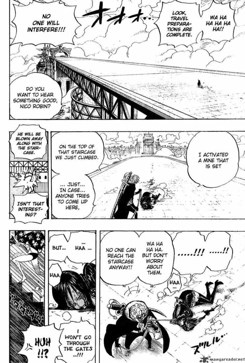 One Piece Chapter 419 - Page 6 in English