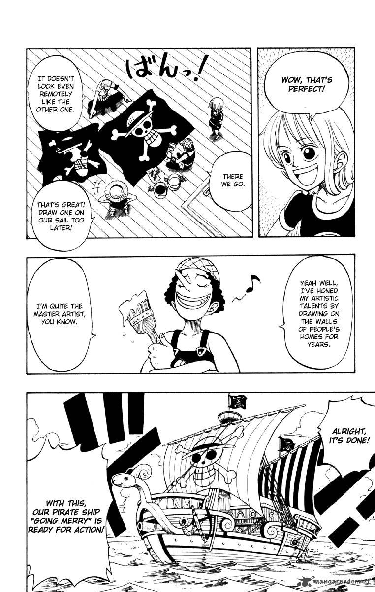 One Piece Chapter 42 - Page 4 in English