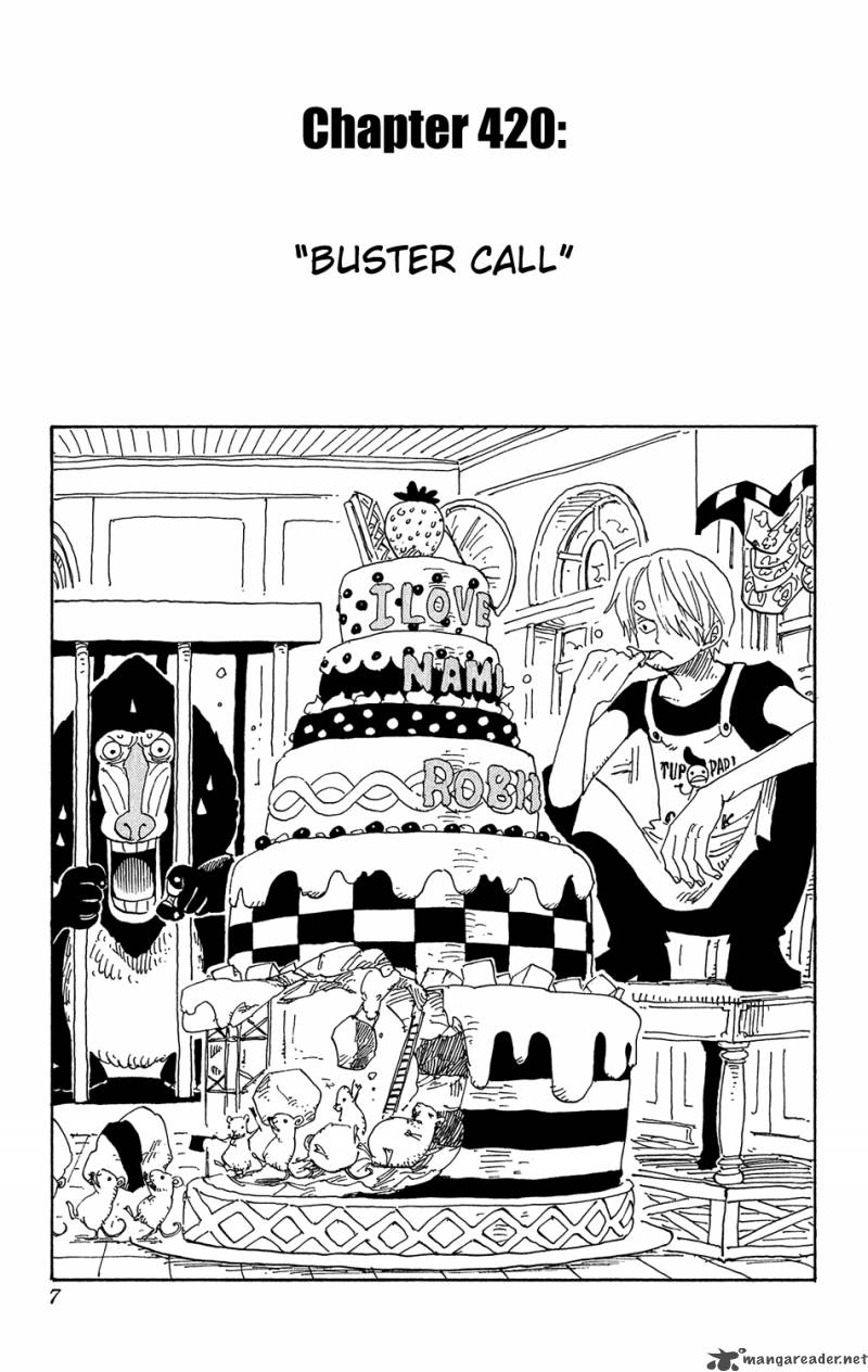 One Piece Chapter 420 - Page 11 in English