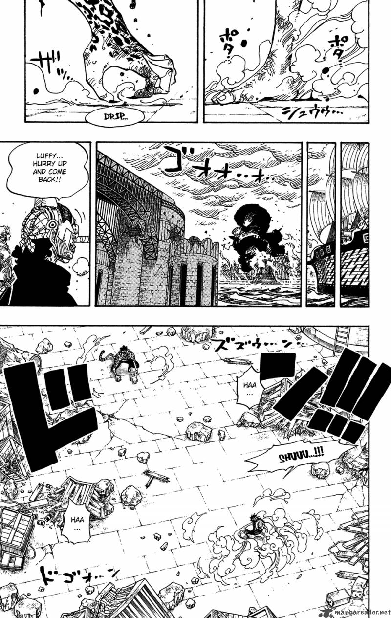 One Piece Chapter 425 - Page 3 in English