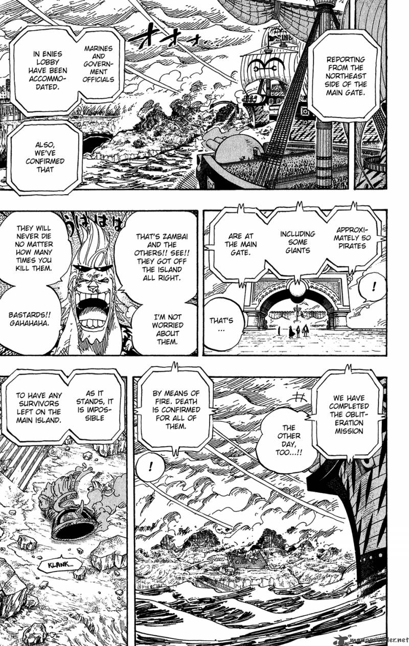 One Piece Chapter 425 - Page 5 in English