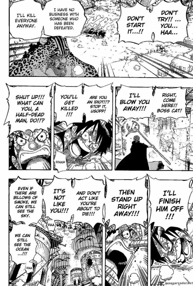 One Piece Chapter 427 - Page 6 in English