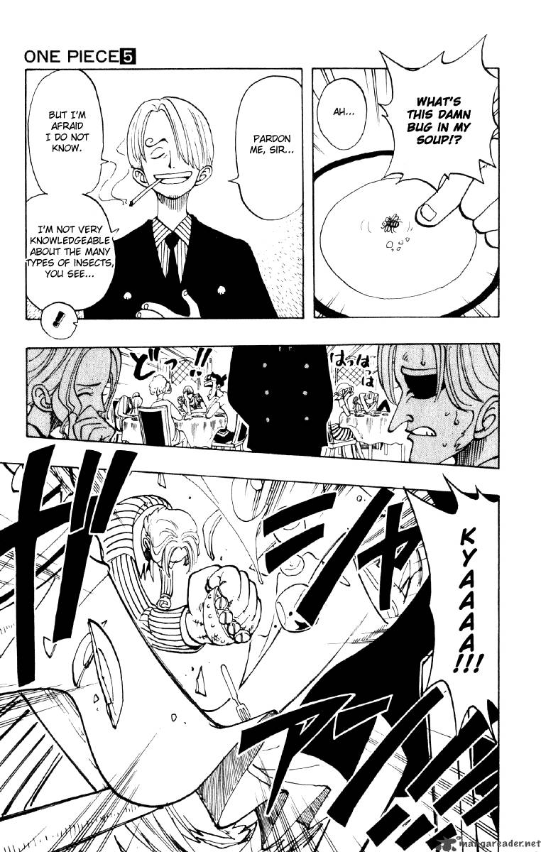 One Piece Chapter 43 - Page 17 in English