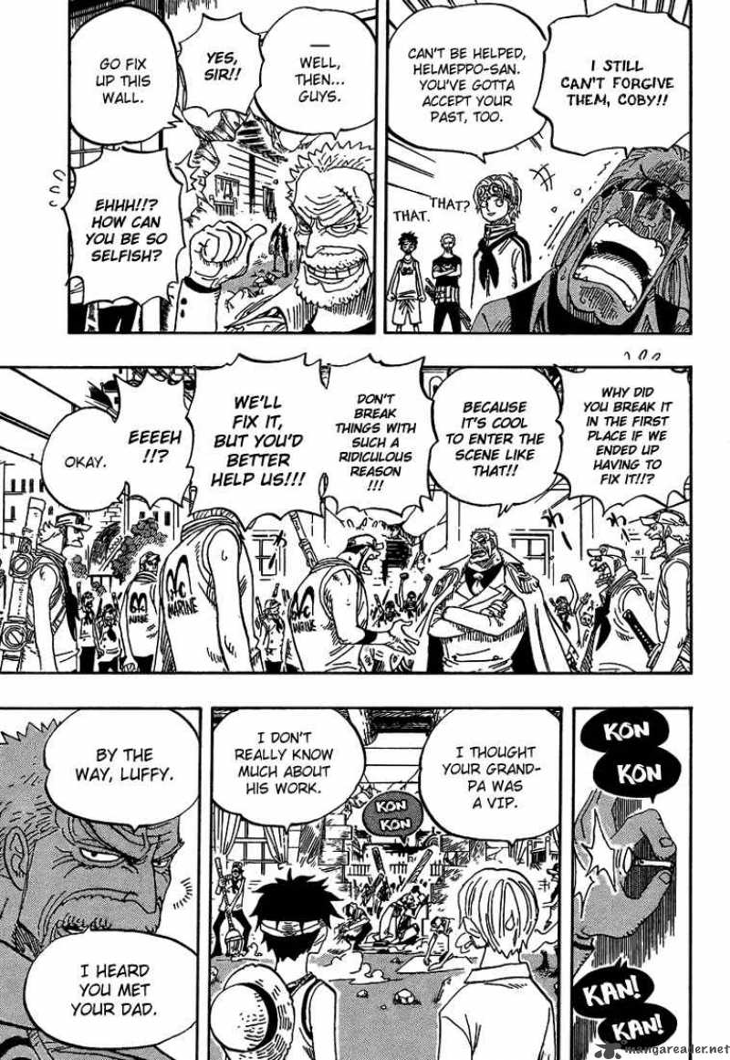 One Piece Chapter 432 - Page 15 in English