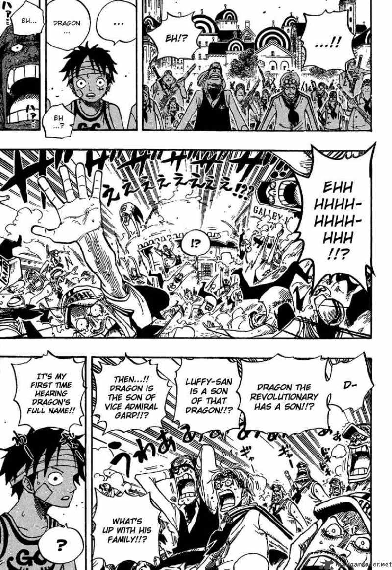 One Piece Chapter 432 - Page 17 in English