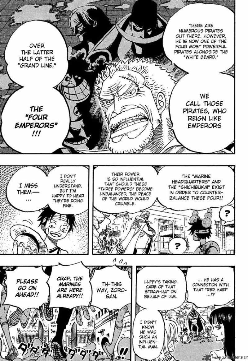 One Piece Chapter 432 - Page 7 in English