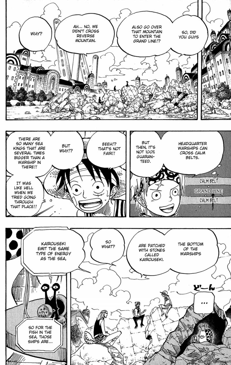 One Piece Chapter 433 - Page 4 in English