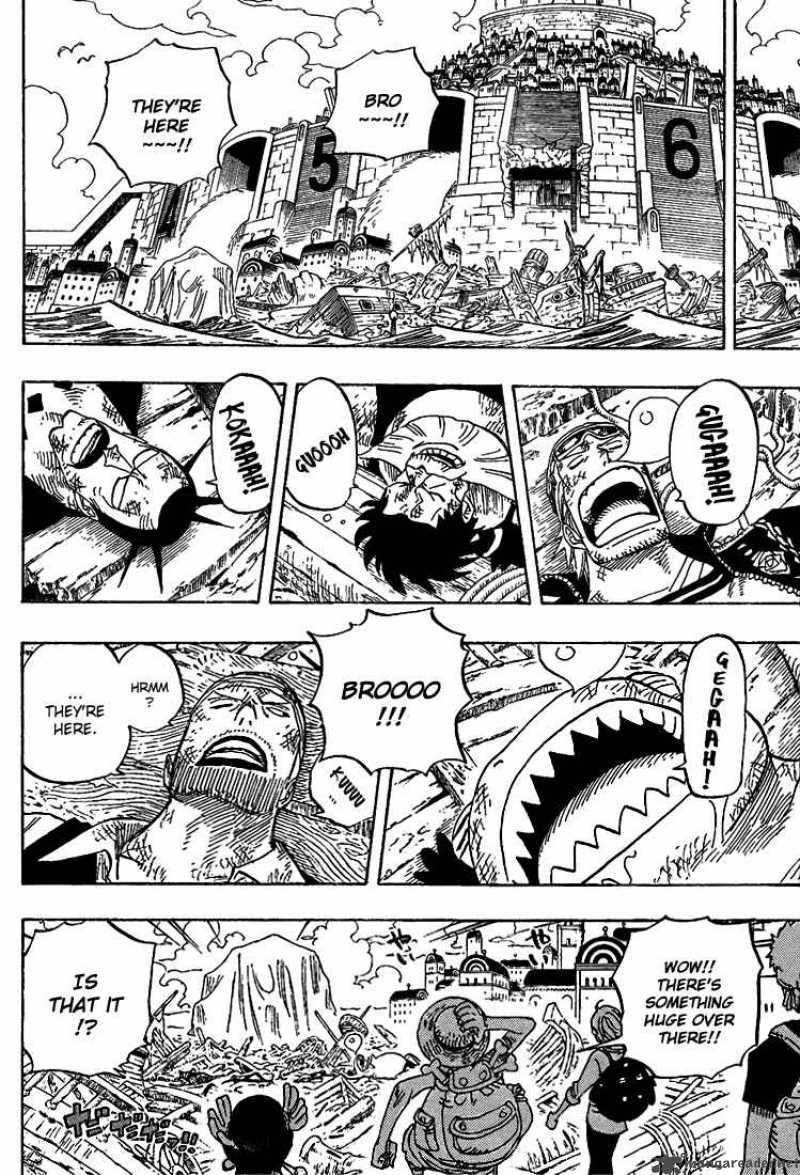 One Piece Chapter 436 - Page 4 in English