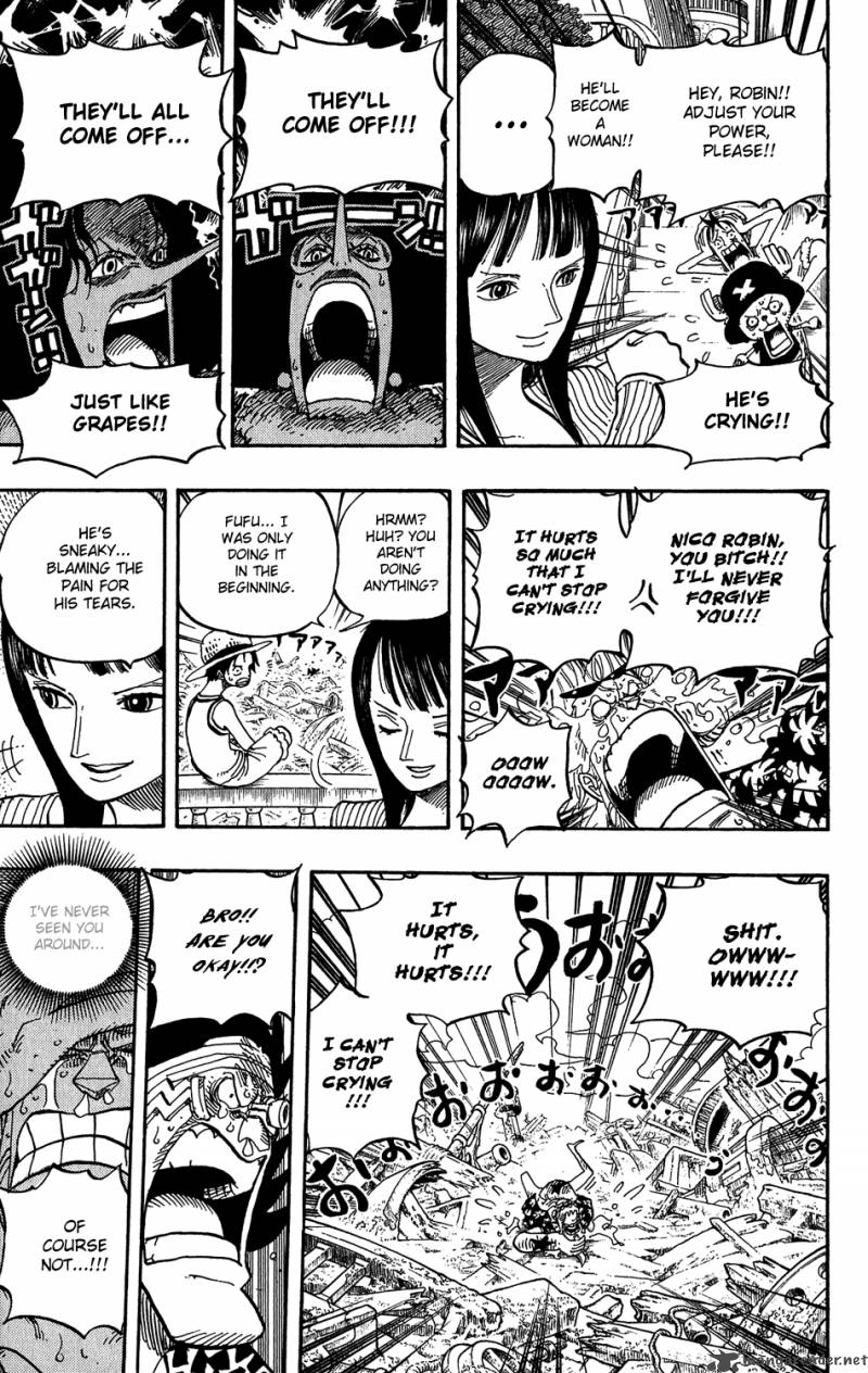 One Piece Chapter 437 - Page 13 in English