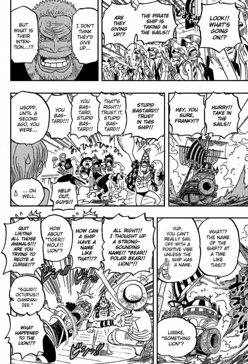 One Piece Chapter 439 - Page 3 in English