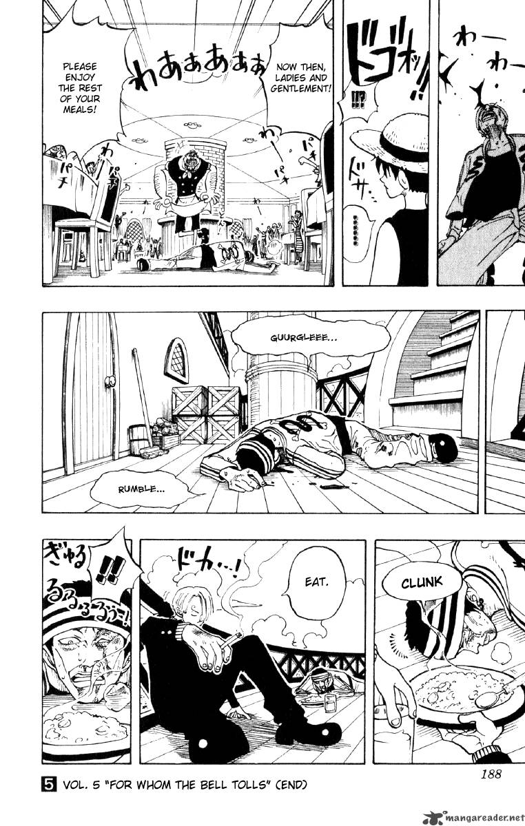 One Piece Chapter 44 - Page 20 in English