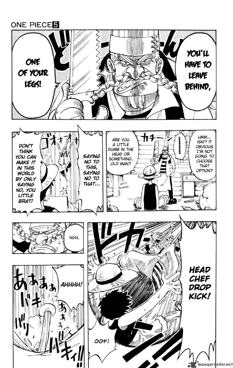 One Piece Chapter 44 - Page 5 in English