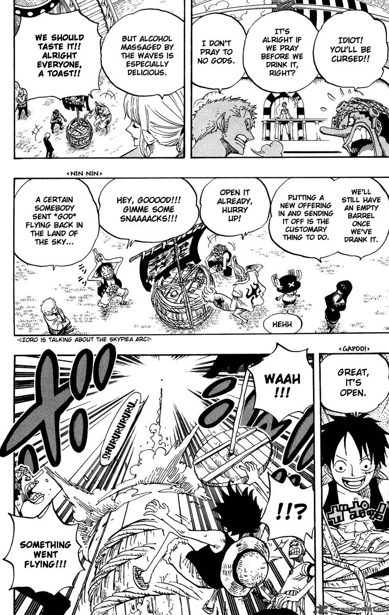 One Piece Chapter 442 - Page 6 in English
